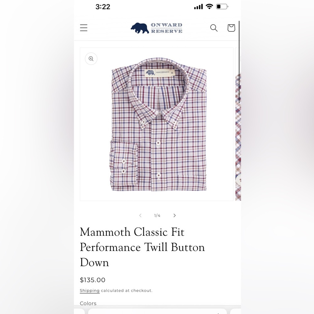 Onward Reserve Dress Shirt